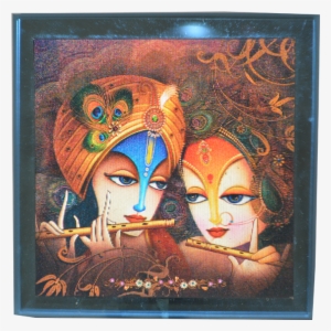 Radha Krishna Acrylic Stand Showpieces Divine Idols - Krishna #2481230 Radha Krishna Acrylic Stand Showpieces Divine Idols - Krishna #2481230