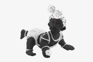 Devotion Collection >> Krishna-laddu Gopal Category - Laddu Gopal All Black #2481305