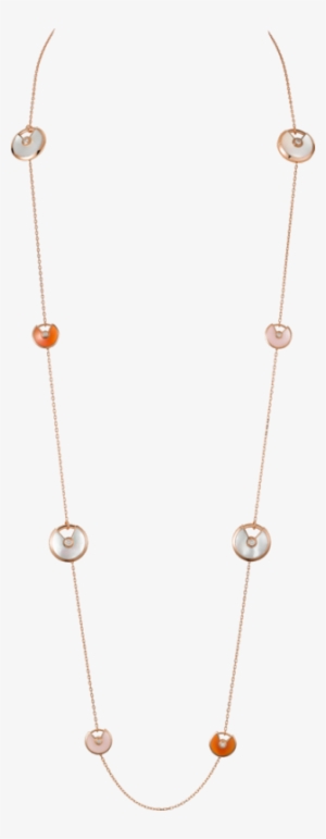 Amulette De Cartier Necklace, Xs And Small Models Pink - Amulettes Cartier Sautoir #2481446