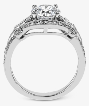 Tr716 Semi 18k Ring - Diamantaire Brillant Somptueux #2481576