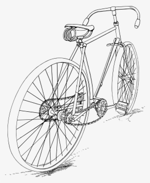 Drawing Bike Two Wheeler #2482945