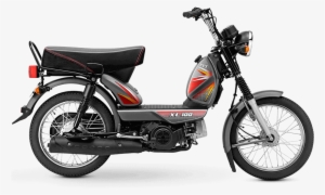 Tvs Xl100 Comfort In Silver Colour With Wide Platform - Xl 100 Heavy Duty #2483143