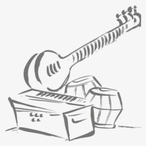 Dept Background3 - Indian Musical Instruments Clipart #2483513