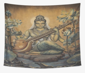 Hindu Goddess Deity Saraswati Divine Feminine New Age - Sarasvati Shakti #2483521