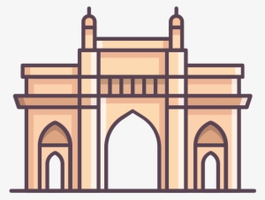 Gate At Getdrawings Com Free For Personal - Drawing Gateway Of India #2484105