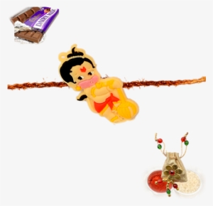 Awesome Bal Hanuman Rakhdi - Designs Of Handmade Rakhi #2484143