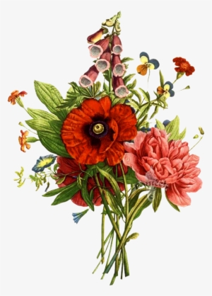 Flores - Wildflowers Bouquet Tattoo #2484493