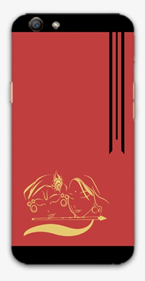 Lord Radhe Krishna Face Oppo F1s Mobile Case - Mobile Phone #2484572