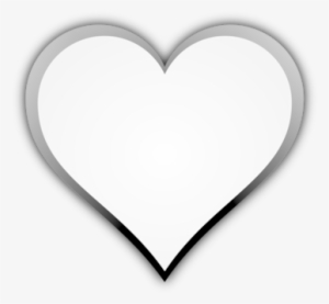 Heart Black And White Shape Computer Icons - Disegno Cuore Bianco E Nero #2485067