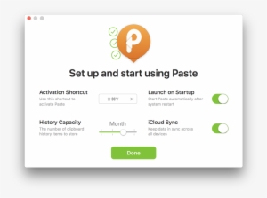 Paste Mac Initial Setup - Clipboard #2485375