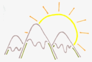 Mountain Clipart Black And White #2485405