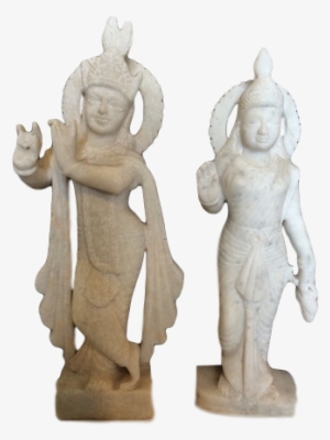 Pair Of Murti Krishna And Radha - Figurine #2485708 Pair Of Murti Krishna And Radha - Figurine #2485708