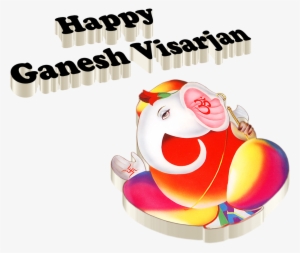 Happy Ganesh Visarjan - Illustration #2485876
