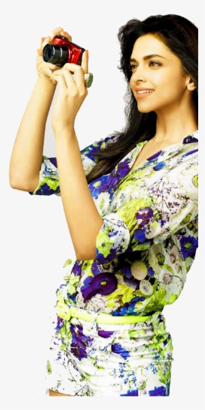 Png Images Of Ranbir Kapoor & Deepika Padukone - Deepika Padukone With Camera #2485978