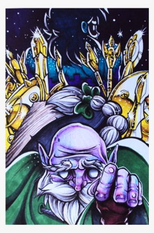 Make An Illustration With Colored Pencils And Markers - Illustration #2486264