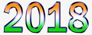Happy New Year Logo Png Image Transparent Stock - Happy New Year 2018 Images 3d #2486879