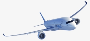 Airbus A350 Flying Png - Airbus A350 Png #2488392