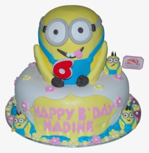 Master Minion Full Cake View Minion Sendiri - Child Birthday Cake #2488430