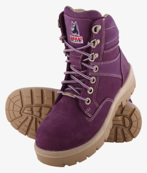 Steel Blue 'southern Cross' Ladies Safety Boot Purple #2488499
