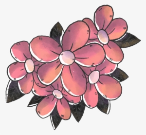 This Graphics Is Hand Drawn Cartoon Flower Decoration - Artificial Flower #2488988