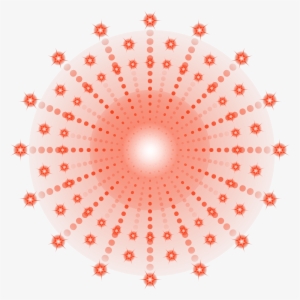 Fireworks Clipart Orange - Clip Art #2489283