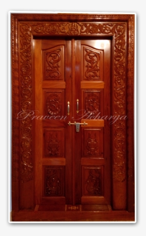Wooden Polish Work - Home Door #2490247