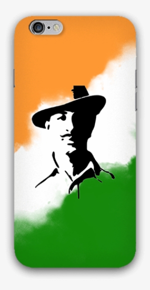 Bhagat Singh With Indian Tricolor Iphone 6 Plus Mobile - All India Youth Federation #2490794