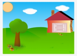 Fence Garden Lawn Clip Art - Backyard Clipart #2491015