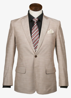 Blazer Transparent - Tan Suits And Black Shirt #2491350