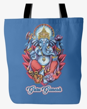 "guru Ganesh" Yoga Tote Bag - Tote Bag #2491440