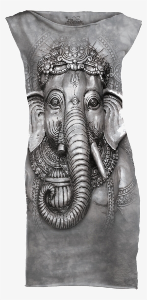 Abyssinian, Beware Of Pit Bulls, Big Face Ganesh - Big Face Ganesh Spiritual T Shirt The Mountain #2491463