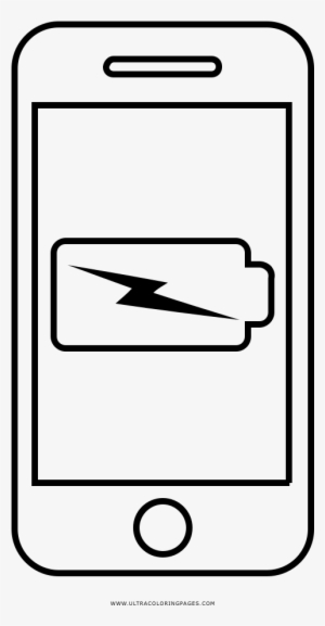 Mobile Battery Coloring Page - Coloring Book #2491548