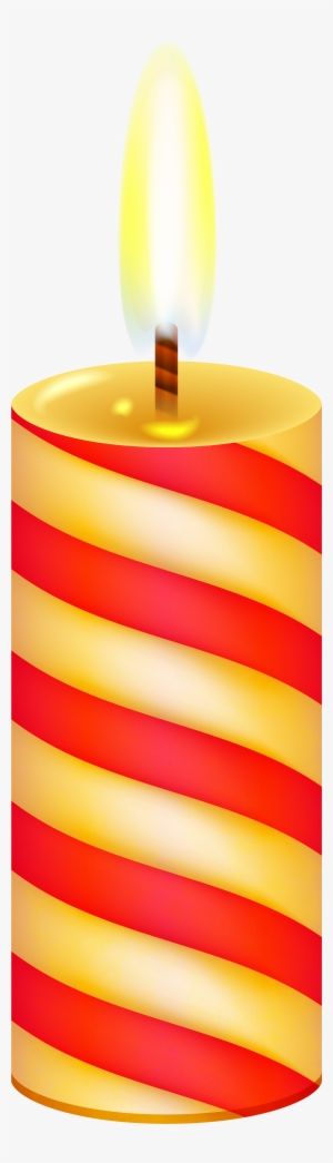 Red Png Clip Art Best Web - Candle Yellow Red #2492409