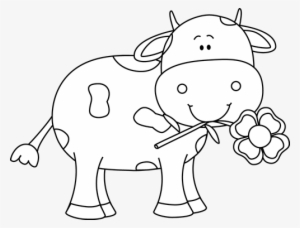 Cattle, Sheep, Goats And Buffalo - Cartoon Clipart Black And White #2493004
