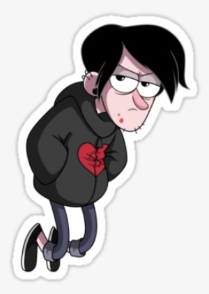 Robbie" Stickers By Jimhiro - Sticker Tumblr Gravity Falls #2493280