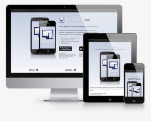 Flexapp Is A Fully Responsive Html/css Template Perfect - Responsive Web Psd #2493602