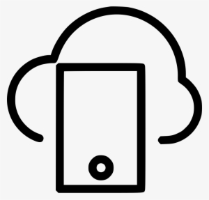Png File - Tablet Cloud Icon #2493653