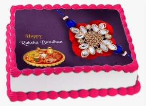 45 Top Rakhi Gifts For Sister 2018 - Happy Raksha Bandhan Cake #2494337