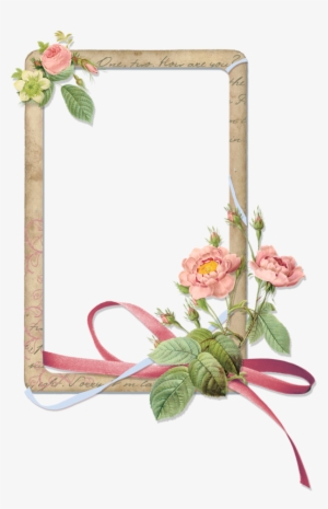 Décorations Diverses Flower Border Png, Floral Border, #2494852