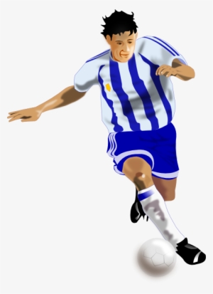 A Football Player Clip Art - Football #2495120