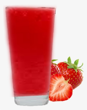 Strawberry Juice, Strawberry - Strawberry Juice Glass Png #2495398