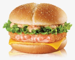 Deluxe Shrimp Burger - Korean Mcdonalds Shrimp Burger #2495821
