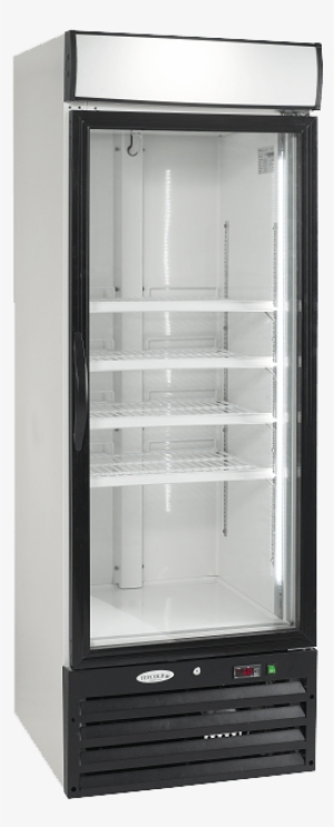 Single Door Glass Commercial Fridge - Nordcap Gewerbetiefkühlschrank Tku 440 G-led - 43522500 #2496995