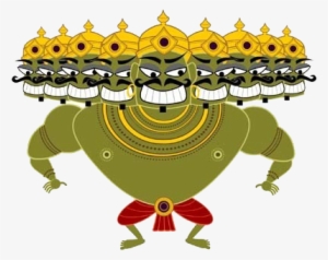 Ravan Free Png Image - Rama And Sita Demon King #2498389