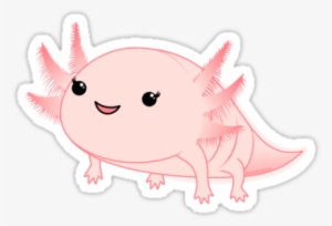Axolotl Baby Kawaii By Pendientera - Stickers De Ajolotes #2498566
