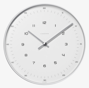 Max Bill Wall Clock Rc - Max Bill Wall Clock With Numbers #2499367