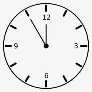 Svg Transparent Stock Clocks Clipart Morning - Png Clock #2499426