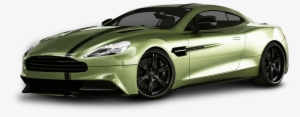 Aston Martin Vanquish Green Car Png Image - Aston Martin Vanquish Am310 #2499664