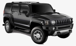 Clipart Hammer Car Hummer - Hummer H3 Black Matte #2499780