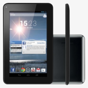 White Android Tablet Png Download - Tablet Multilaser M7s Preço #250152